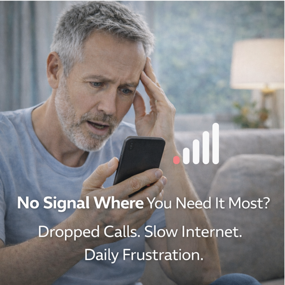 Pro Mobile Signal Booster Voice – 300 sq.m.