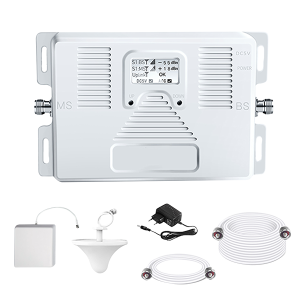 Amplificateur De Signal Mobile 5G/4G LTE - Pour Grandes Surfaces, Bandes 1,3,7,8,20, Compatible Orange, SFR, Free, Bouygues