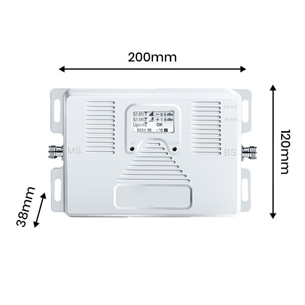 Dual Band Booster– Telstra Calls/4G – 150 sqm.
