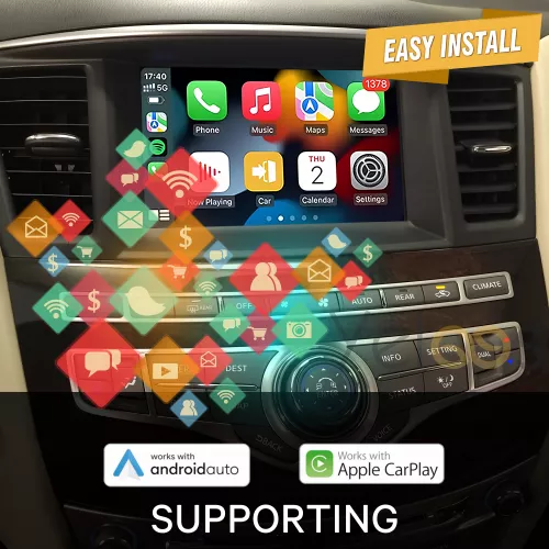 Yeloos Pro -  Unlocked OEM Apple Carplay & Android Auto Module