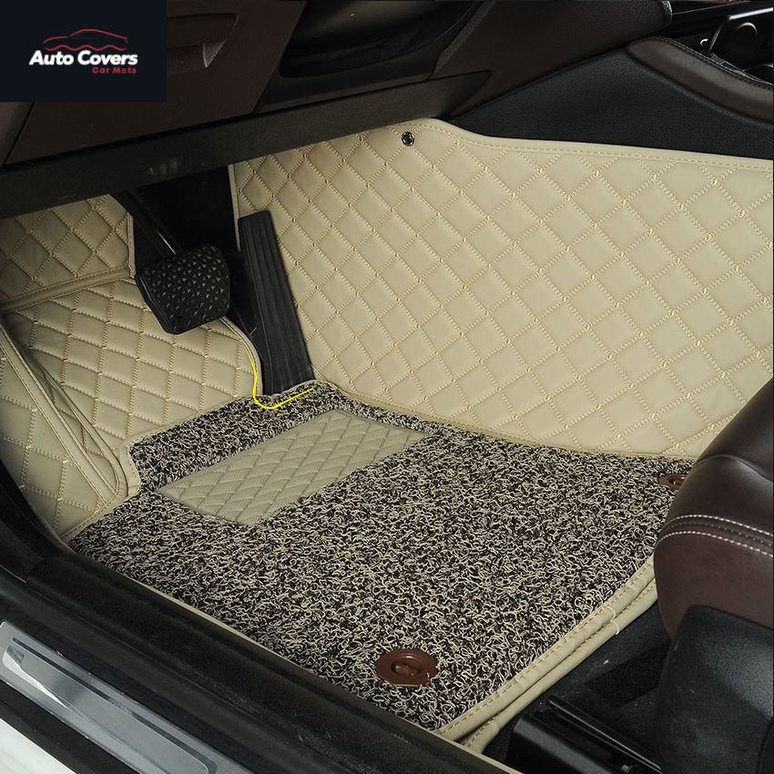 Premium Leather Car Mat Set