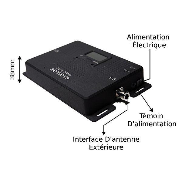 Pro Amplificateur de Réseau Mobile 4G/LTE – 150m²